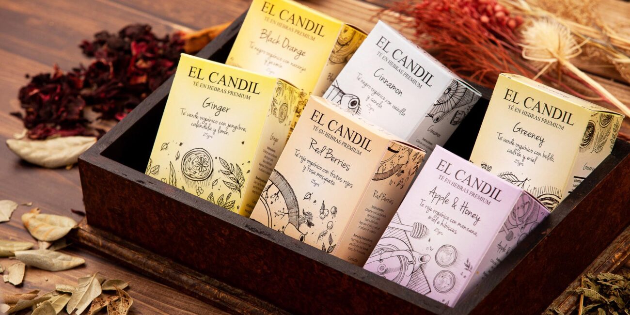 El Candil té en caja